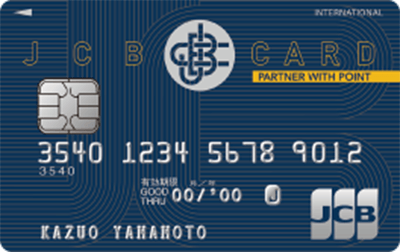 JCBʃJ[h/PARTNER WITH POINT