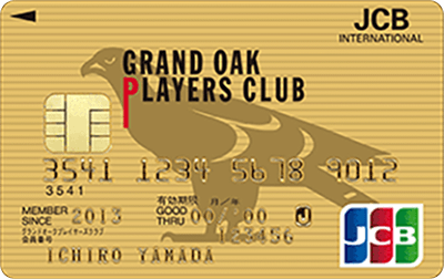GRAND OAK PLAYERS CLUB JCB CARD S[hJ[h