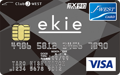 ekie J-WESTカード「エクスプレス」Visa/MasterCard
