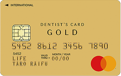 DENTIST'S CARD GOLDi{ȈtgJ[hj