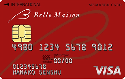 �x�����]�� �����o�[�Y�J�[�h VISA