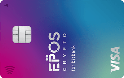 EPOS CRYPTO�J�[�h for bitbank