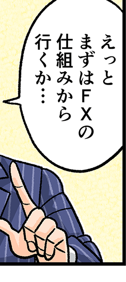 �쐣�F�����Ƃ܂���FX�̎d�g�݂���s�����c