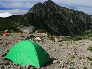 登山の場合