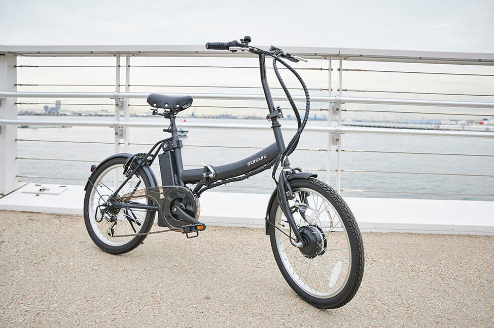 【直接引取】折りたたみ自転車　SUISUI BM-AZ300 Amazon | 【軽量/折り畳み】電動アシスト自転車 20インチ