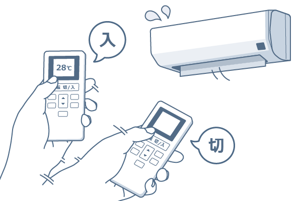 �Ђ�ς�ȓd���I���E�I�t�͏ȃG�l�ɂȂ�Ȃ�