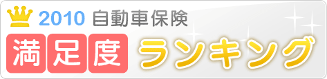 自動車保険 満足度ランキング(2010年)