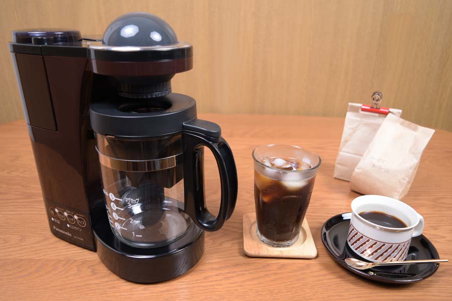 Panasonicミル付き浄水コーヒーメーカー　NC-R500-T500