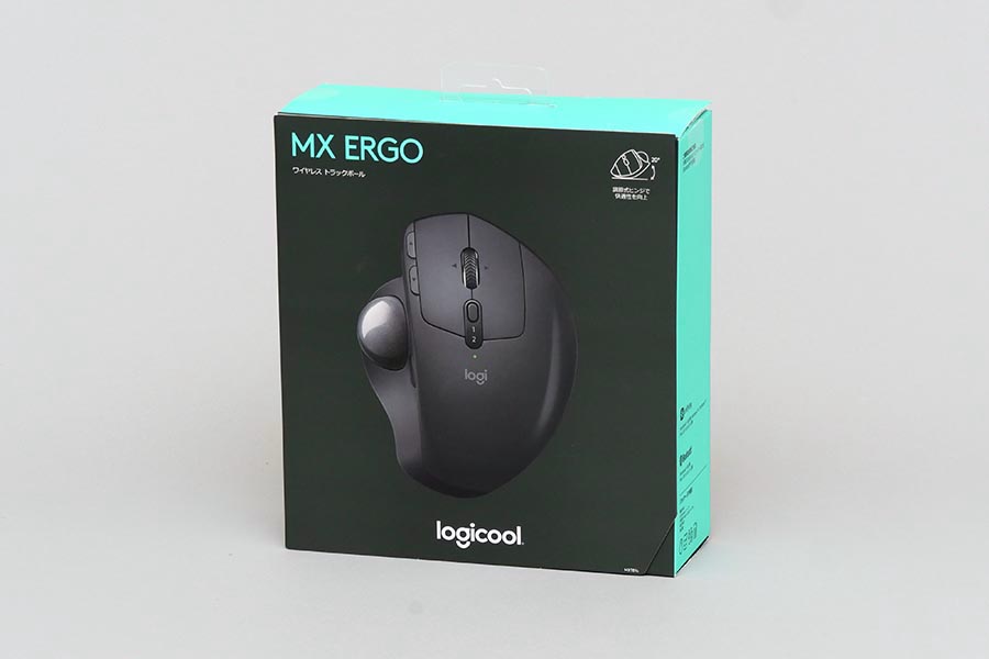 Logicool　ロジクール　MXエルゴ　ワイヤレストラックボールマウス