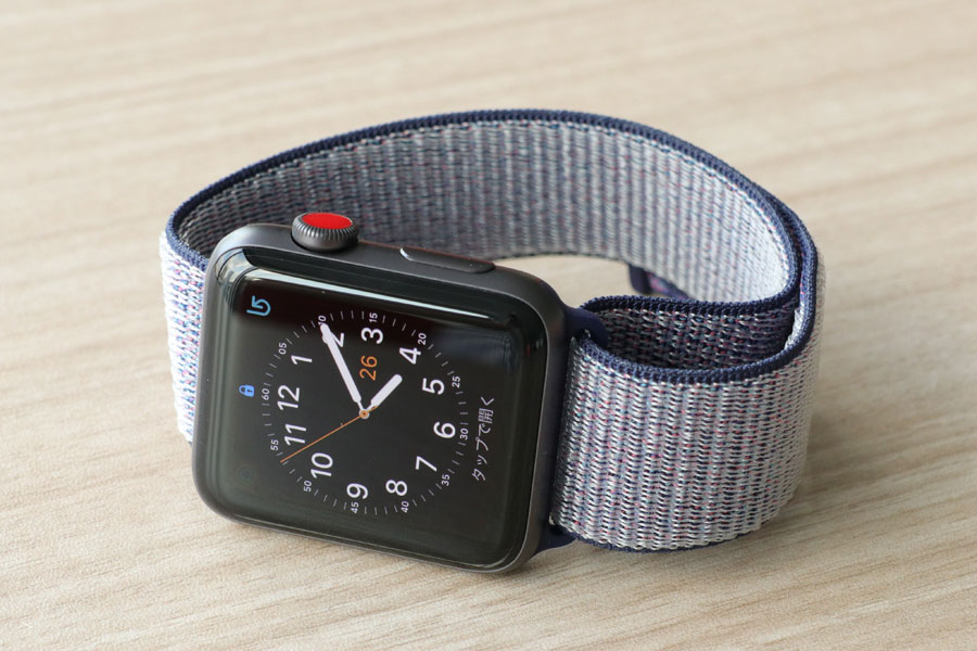 単体で通話や通信ができる「Apple Watch Series 3」のセルラーモデルは