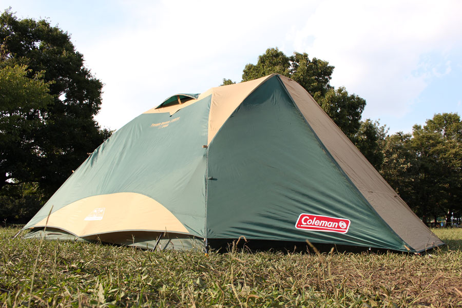 初めてのファミリーキャンプには設営しやすく快適な「ドームテント」が 