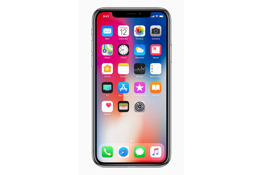 apple iphone ⅹ 256GB auモデルスマートフォン/携帯電話