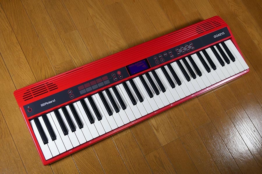 【純正新作】u48265 Roland [GO PIANO 61鍵盤] 譜面スタンド無し 動作ok 中古 電子ピアノ ヤマハ