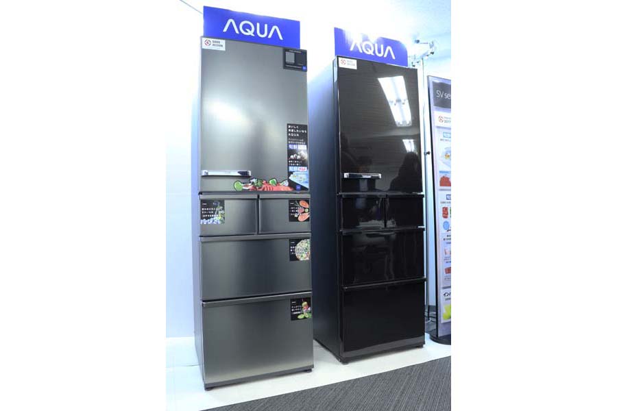 AQUA 5ドア冷蔵庫 AQR-SV42G 2017年製 - darkflix.blog.br