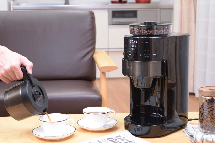 シロカのコーン式全自動コーヒーメーカーを使ったら、朝起きるのが楽しくなった！ - 価格.comマガジン