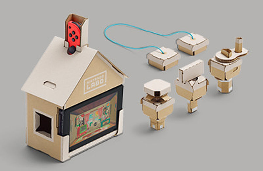 任天堂がスイッチと合体するダンボール工作キット「Nintendo Labo」発表 - 価格.comマガジン