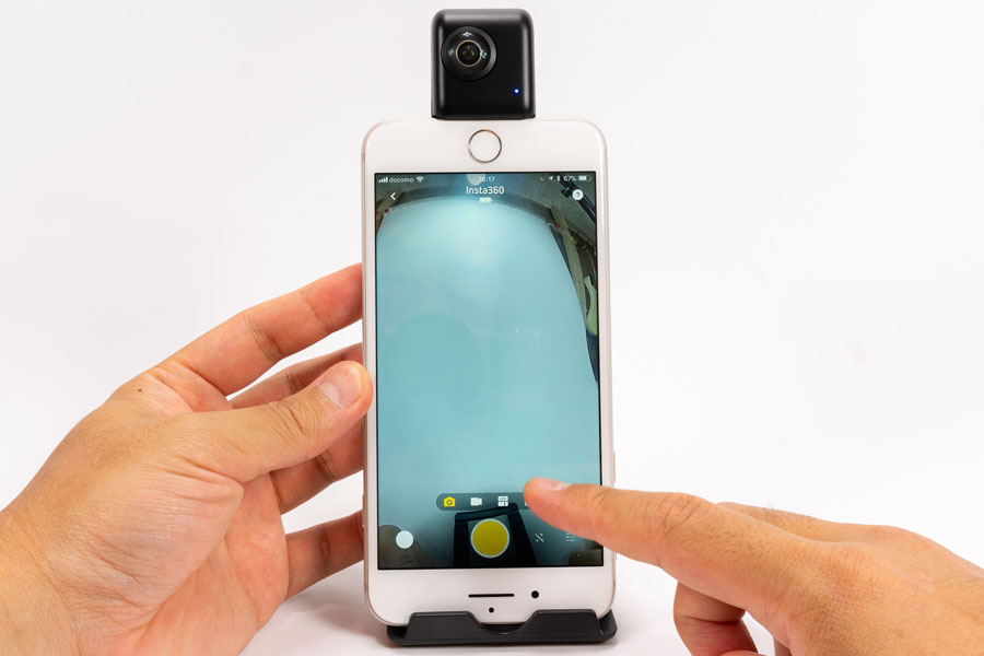 iPhoneを4K VRカメラに！ 「Insta360 Nano S」で360°動画を撮ってみた 