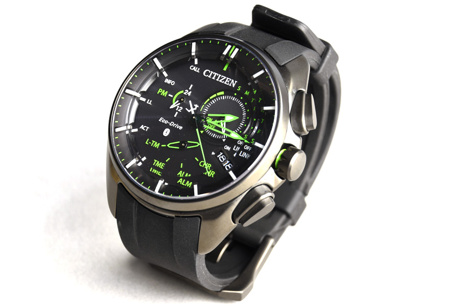 腕時計 CITIZEN エコドライブ Bluetooth BZ-1045-05E