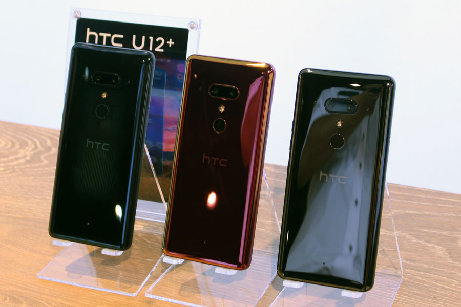 国内版SIMフリー HTC U12+ セラミックブラック