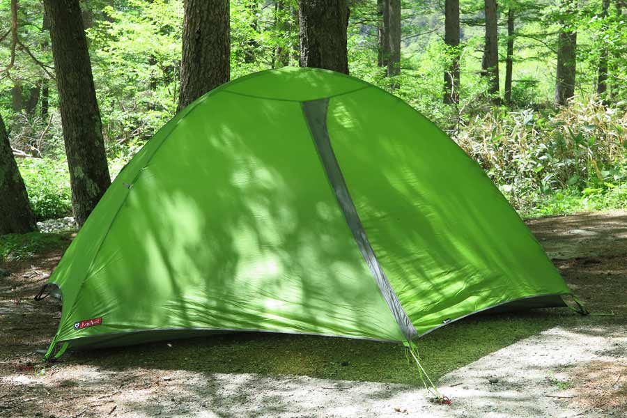 日本の山岳条件に合わせて開発！ 最小重量1.18kgの2人用テント、ニーモ 