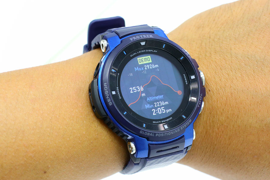 CASIO PRO TREK smart WSD-F30-BU スマートウォッチ | eclipseseal.com