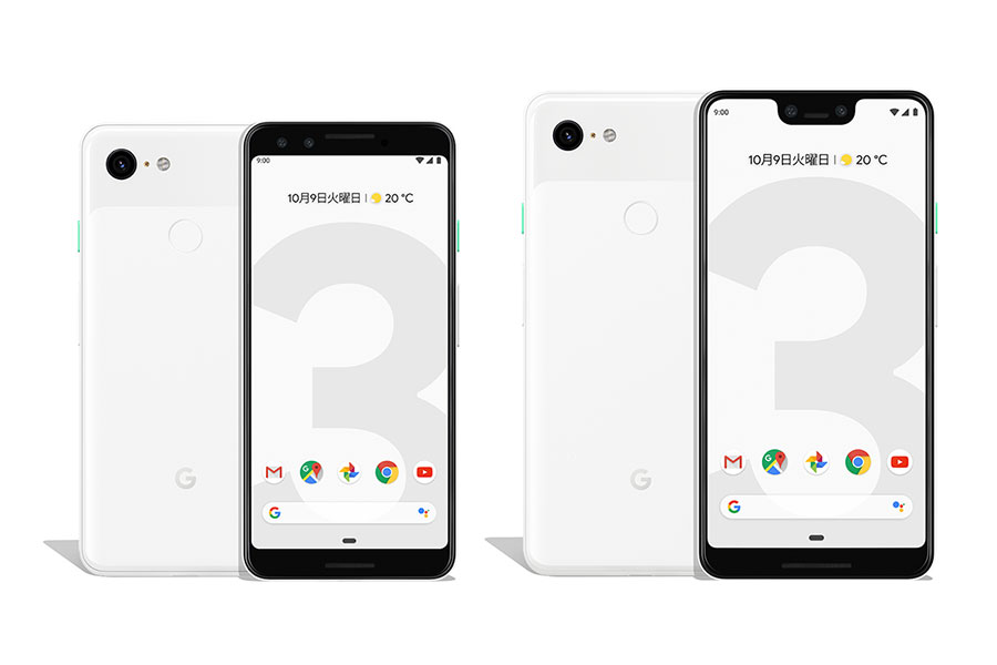 Googleから、AIでカメラ画質を向上させたスマホ「Pixel 3/3 XL」が11/1 ...