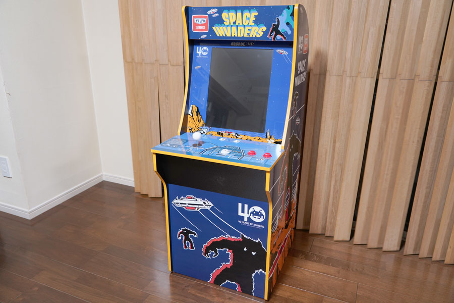 海外通販サイト  インベーダー　日本仕様　美品 1up arcade 家庭用ゲーム本体