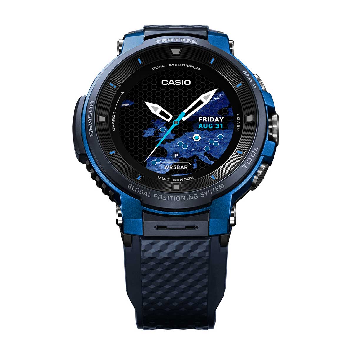 �y���T�����̒��ڐ��i�z�J�V�I�̃X�}�[�g�E�H�b�`�uPRO TREK Smart WSD-F30�v���o��