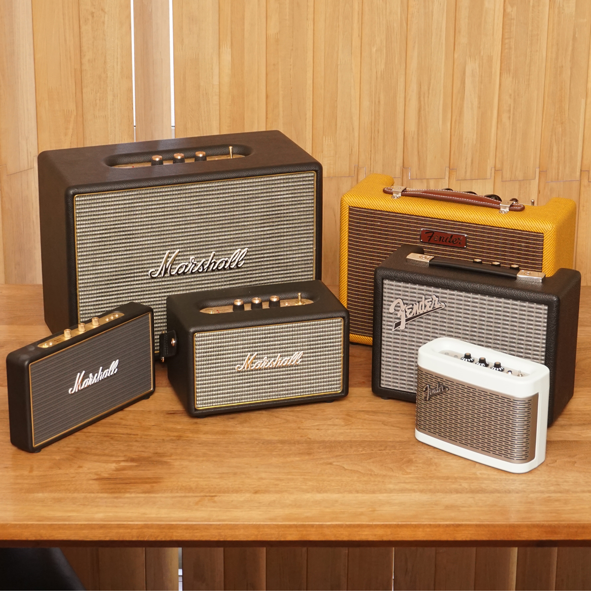 Fender/Marshall̃M^[Av^BluetoothXs[J[ŃAiOR[hȒPIVɊył݂