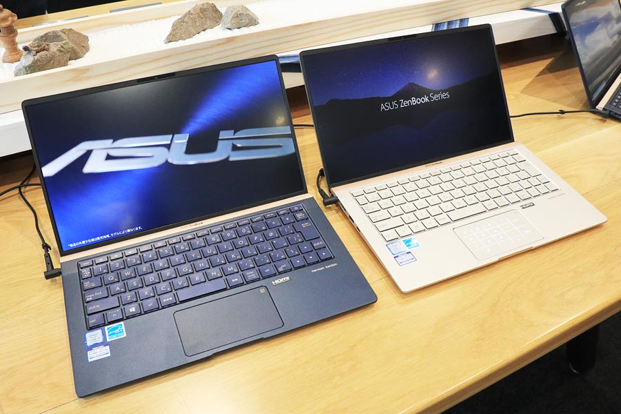 軽量＆狭額縁＆高コスパの「ZenBook 13」などASUSが新型ノートPCを一挙 ...