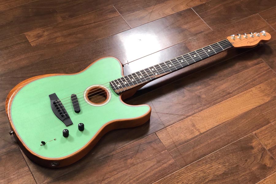 エレキとアコギが合体！ Fenderの新感覚ギター「Acoustasonic」を