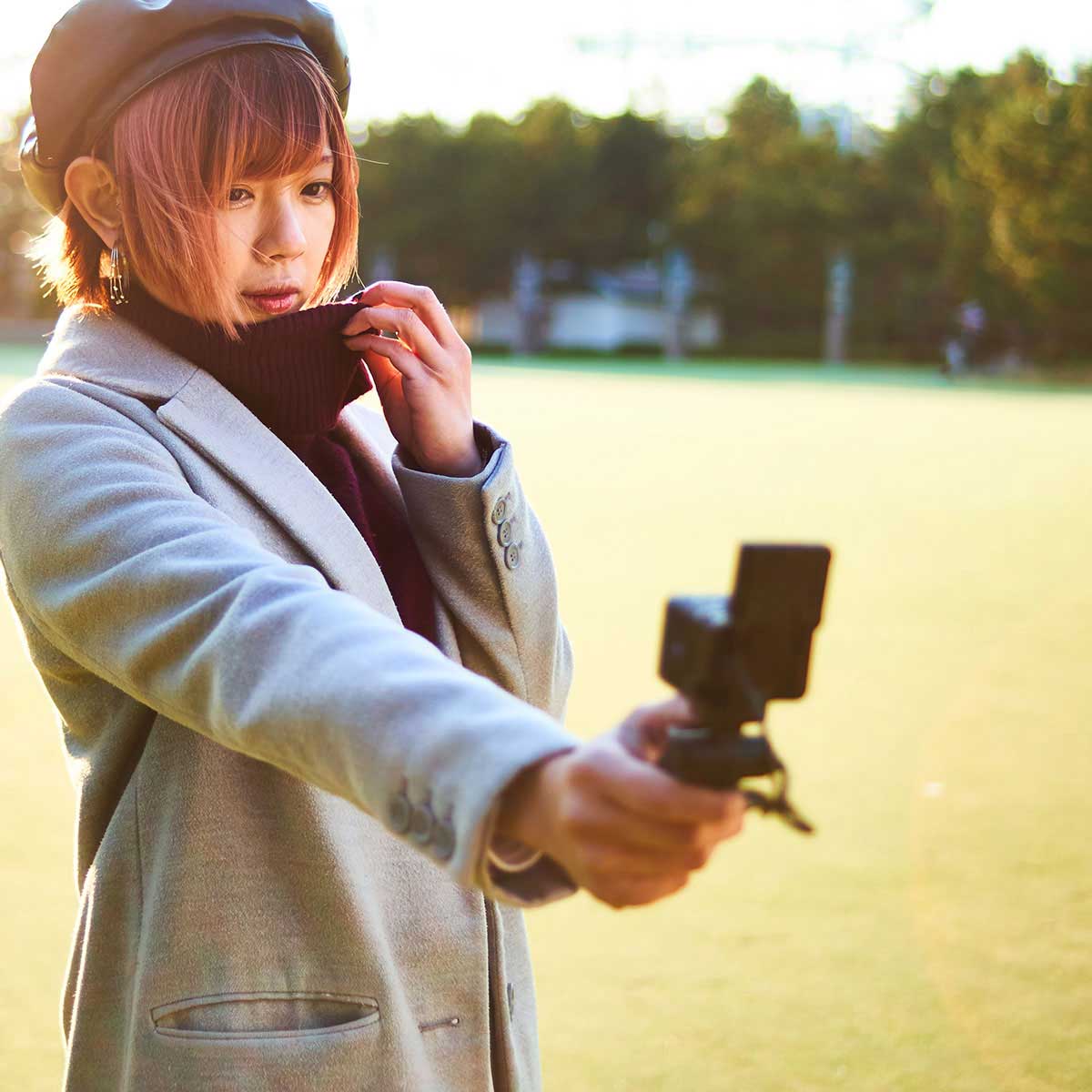 �t�B�����P�[�X��̓�J������2��ړo��I �\�j�[�uRX0 II�v�Łh������h�B���Ă���