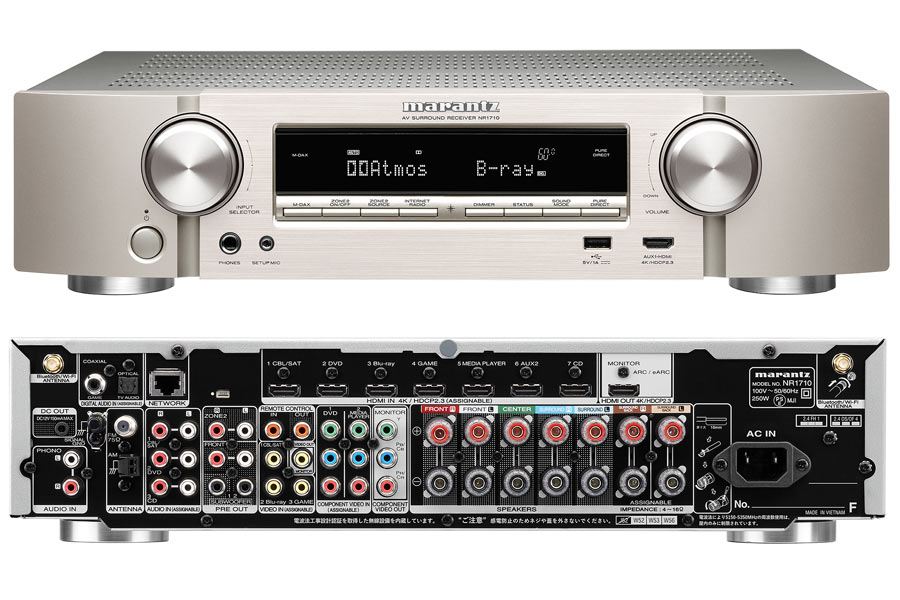 Marantz マランツ AVアンプ NR1710サラウンドレシーバー - www.nepfeh.com.br