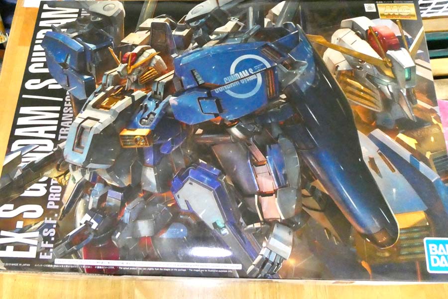 Ex-Sガンダム　プラモデル　完成品　MG　ガンプラ　マスターグレード