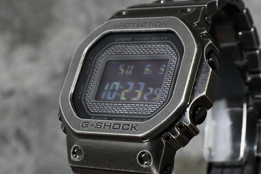 G-SHOCK」ビンテージ感のあるフルメタルスクエアモデル誕生！ ギア感