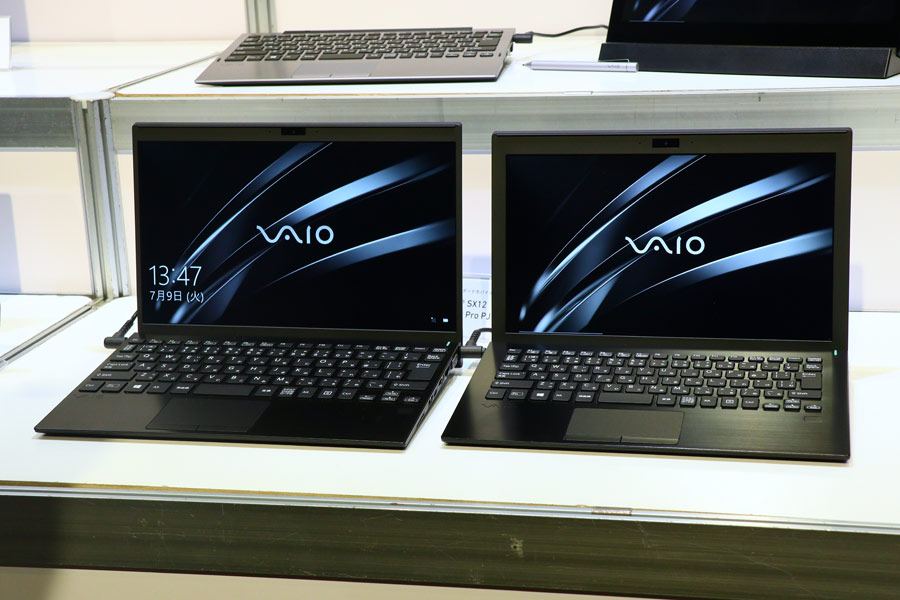 12.5型でフルピッチキーボード搭載の「VAIO SX12」、新画面サイズで 