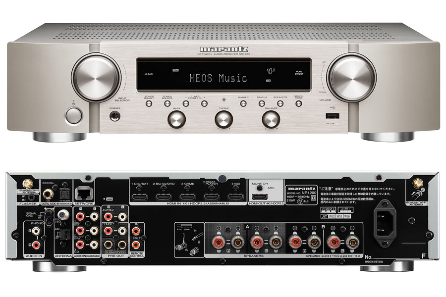 marantz HDMI搭載ネットワークレシーバー NR1200 アンプ