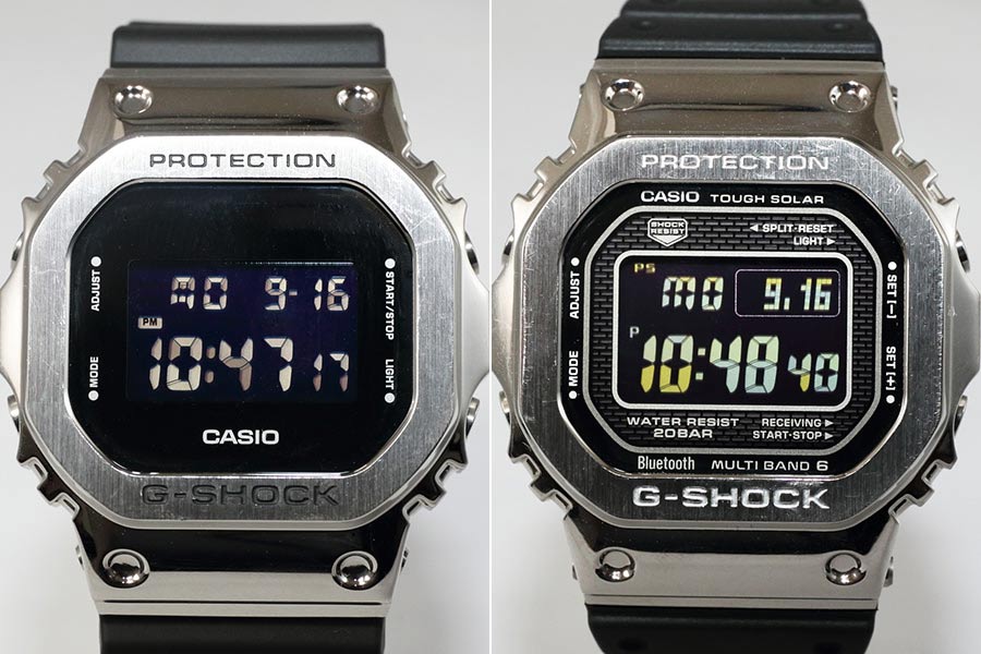 新品カスタム】G-SHOCK CASIO カシオ 5600 B5000 メタル villa-cesare.com