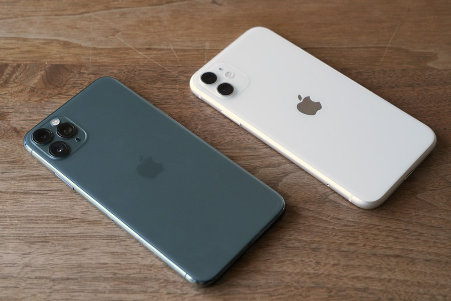 iPhone 11」と「iPhone 11 Pro Max」どっちを選ぶ？ 違いはデザイン