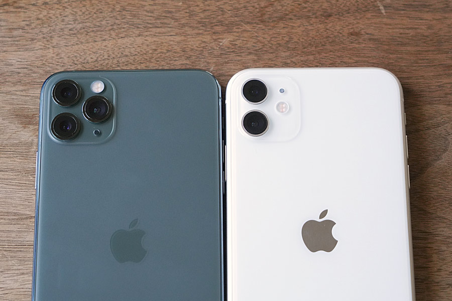 iPhone 11」と「iPhone 11 Pro Max」どっちを選ぶ？ 違いはデザイン ...