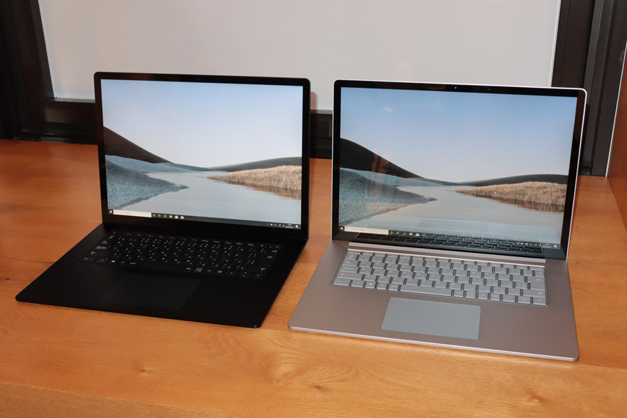 Surface Duo」と「Neo」をチラ見せ。「Surface Laptop 3 15インチ」は ...