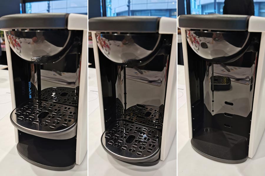 生活家電 コーヒーメーカー 50通り以上の淹れ方ができるカプセル式コーヒーマシン「ドリップポッド 