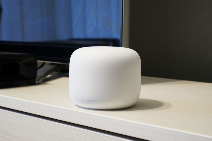 無線LANルーター「Google Nest WiFi」レビュー。メッシュネットワーク