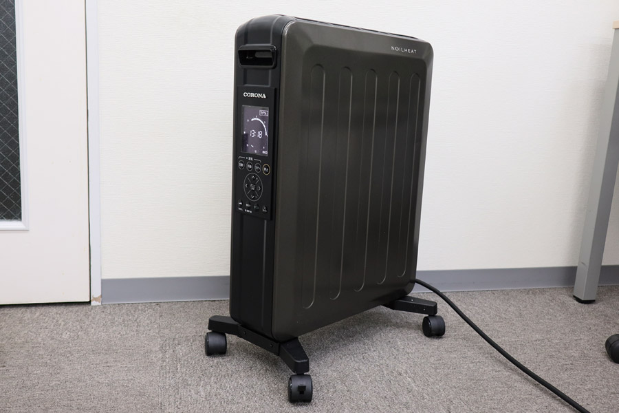 高級な コロナ オイルレスヒーター 10畳 グレイスブラック 暖房器具CORONA NOIL HEAT ノイルヒート DHS-1519-KH 