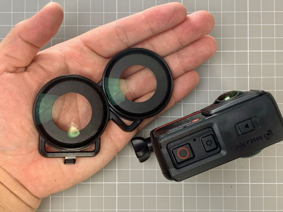 【返品送料無料】 Insta360 ONE RS ONE R 対応 レンズ保護フィルター