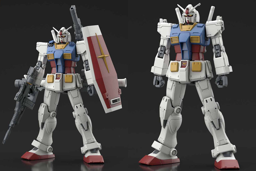 つま先が曲がる ジ オリジン版 Rx 78 02 ガンダム は前 中期型を再現可能 価格 Comマガジン