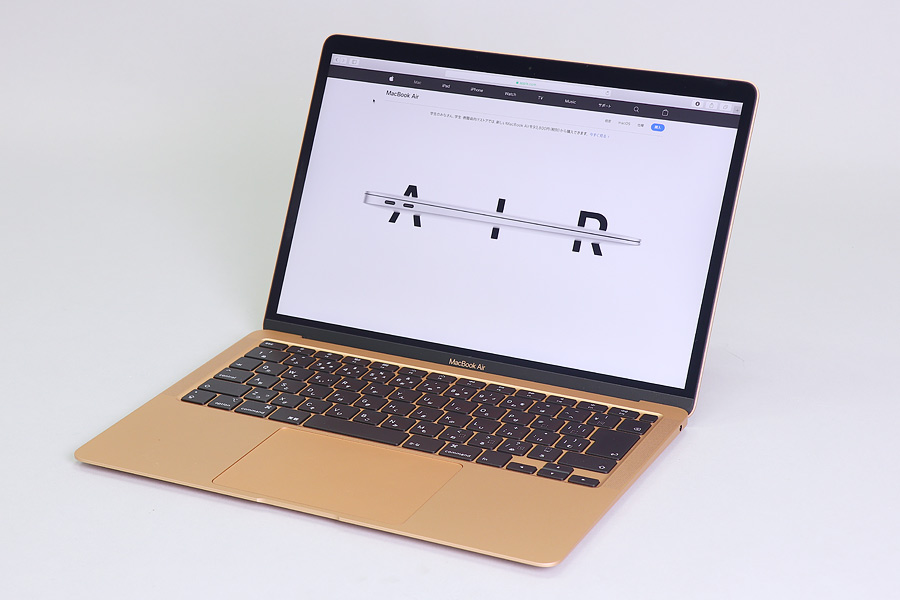 MacBook Air ゴールド2020年モデル-