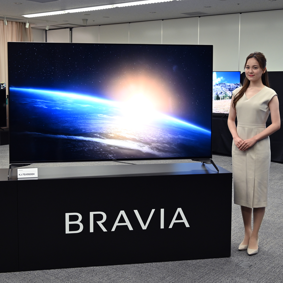 「マー君さま」SONY BRAVIA X95G55V型AndroidTV ソニー、「ブラビア」4K有機EL/4K液晶テレビの新モデル全8