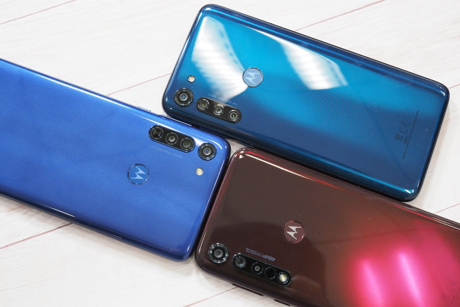 Motorola moto g8 power カプリブルー（ケース2個＋SD付） - www