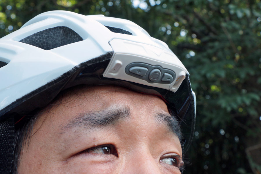 WEB限定カラー 【新品未使用】自転車ヘルメット ドラレコ内蔵 
